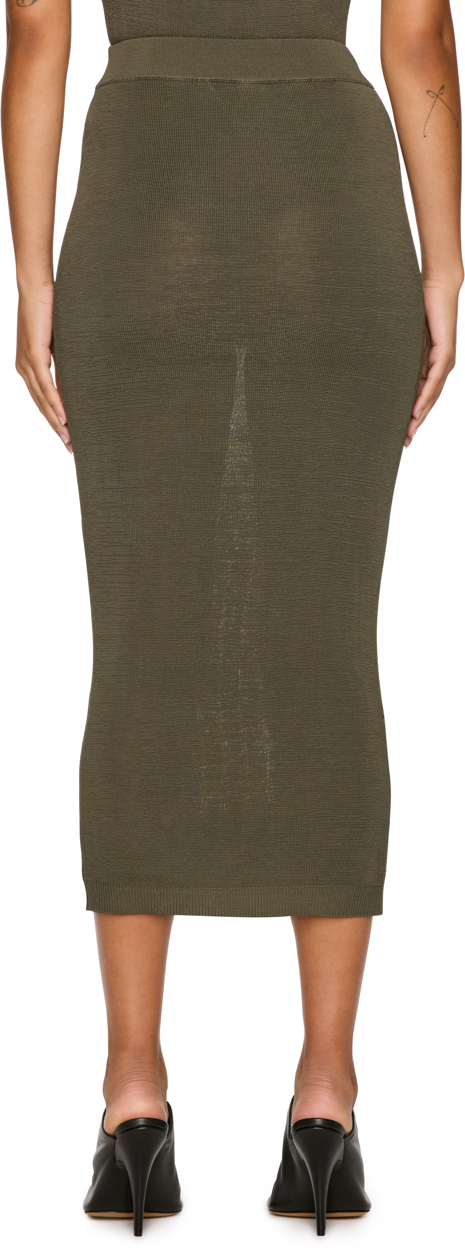 Entire Studios Knit Midi Skirt