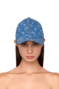 Picture of Moon Laser Denim Baseball Cap