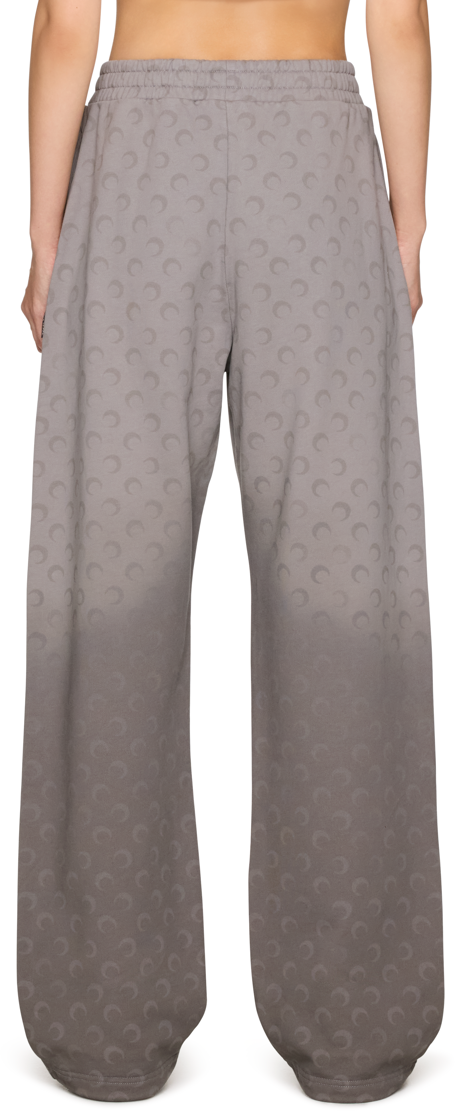 Marine Serre Moon Faded Fleece Lounge Pants