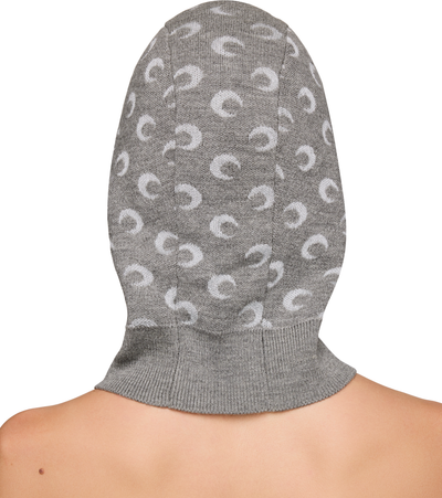 Marine Serre Moon Jacquard Knit Balaclava