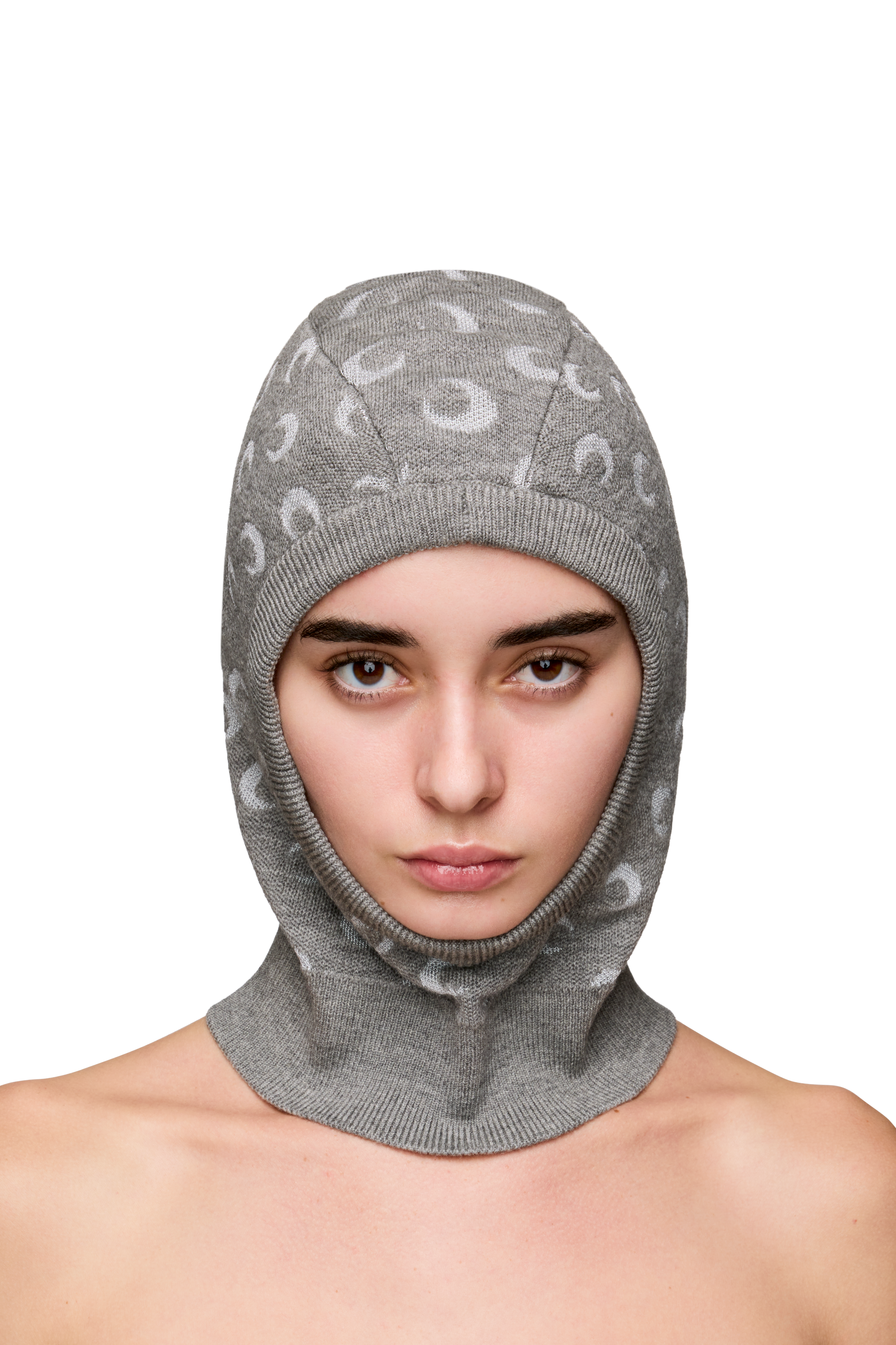 Picture of Moon Jacquard Knit Balaclava