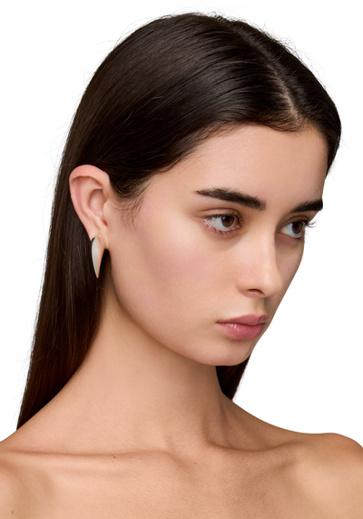 Marine Serre Regenerated Tin Shamanic Stud Single Earring