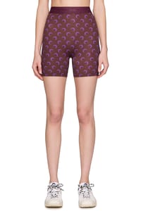 Picture of Moon Printed Jersey Mini Shorts