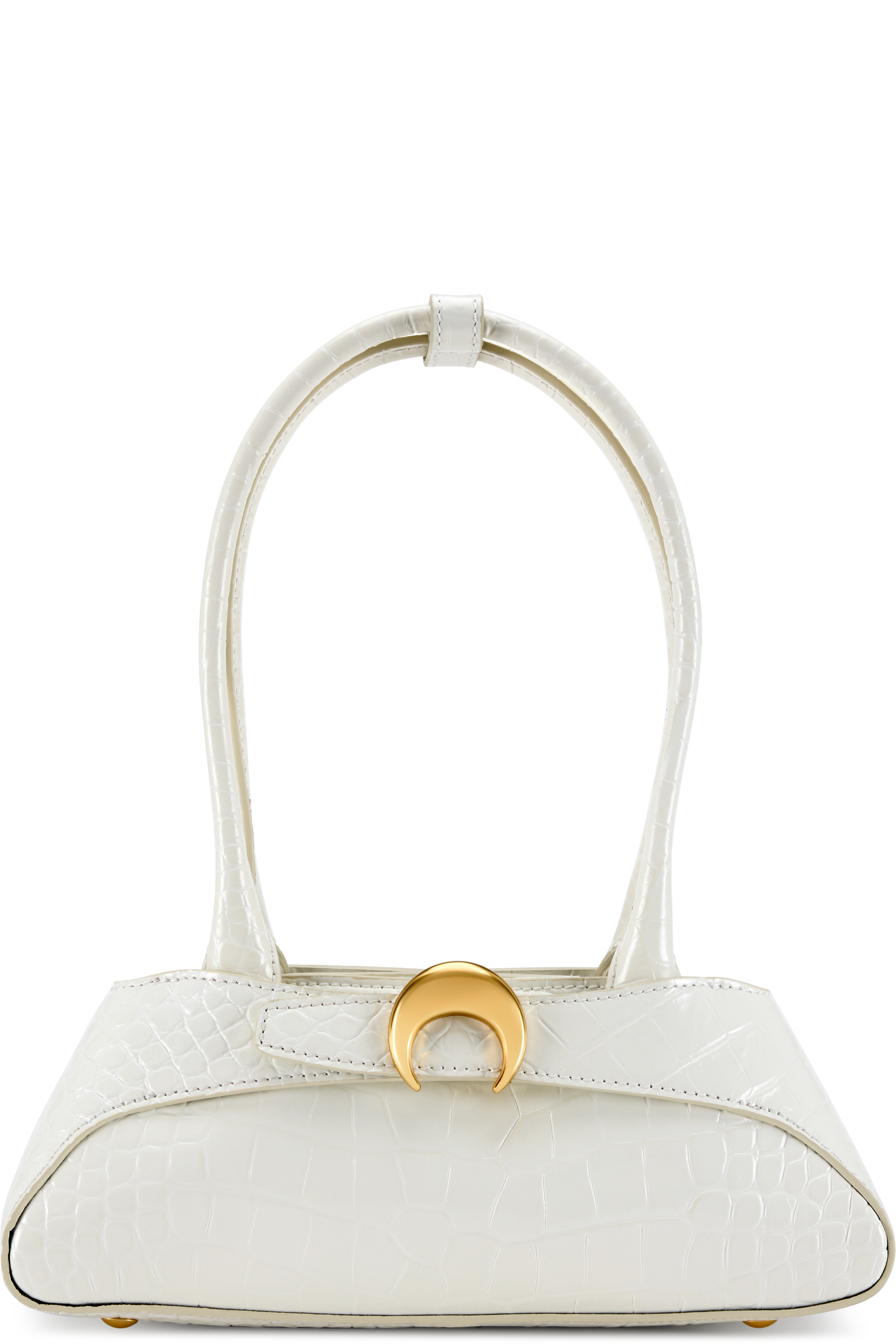 Picture of Crocodile Embossed Leather Aurora Mini Bag