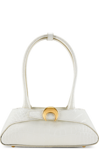 Picture of Crocodile Embossed Leather Aurora Mini Bag