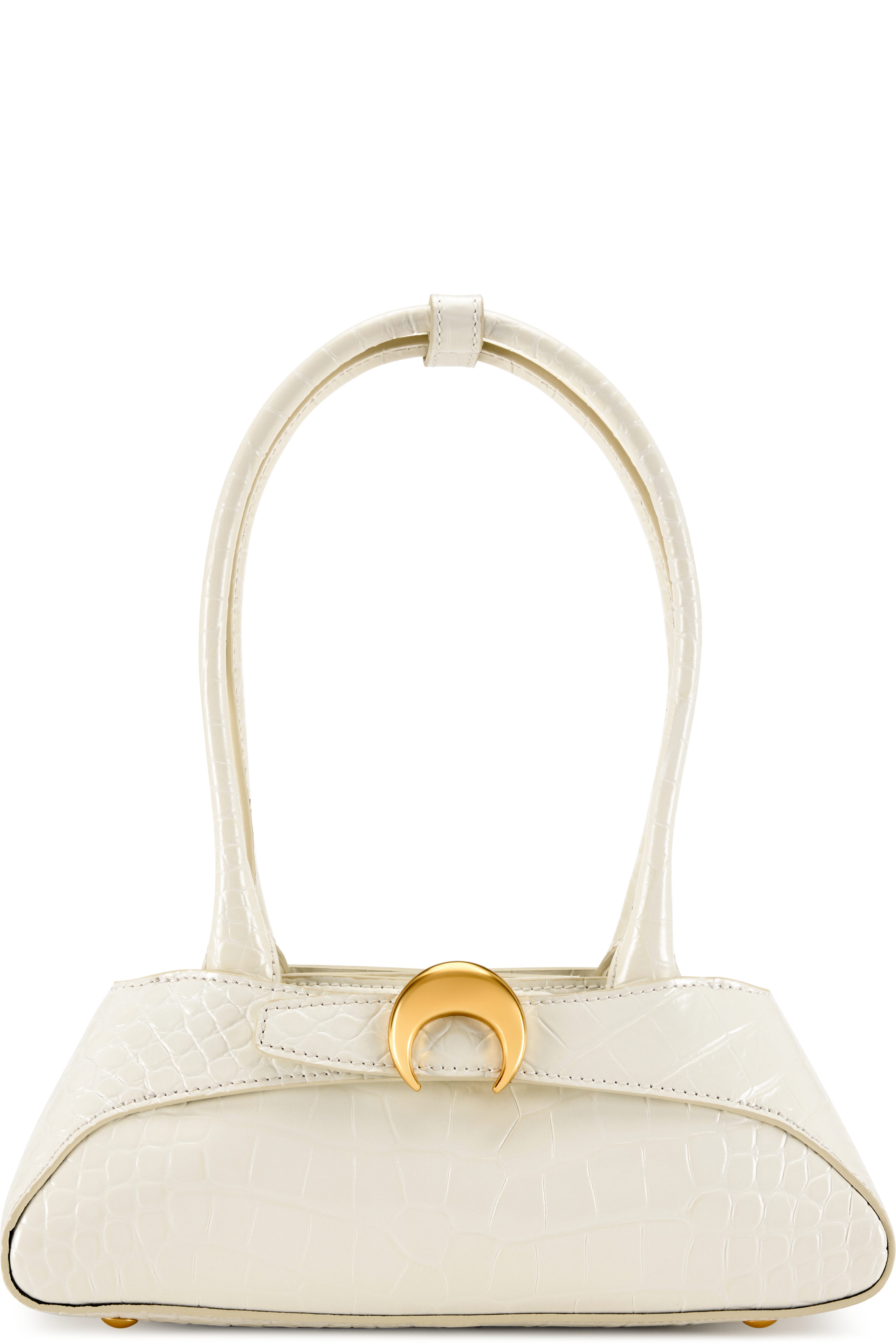 Picture of Crocodile Embossed Leather Aurora Mini Bag