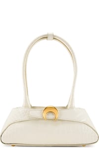 Picture of Crocodile Embossed Leather Aurora Mini Bag