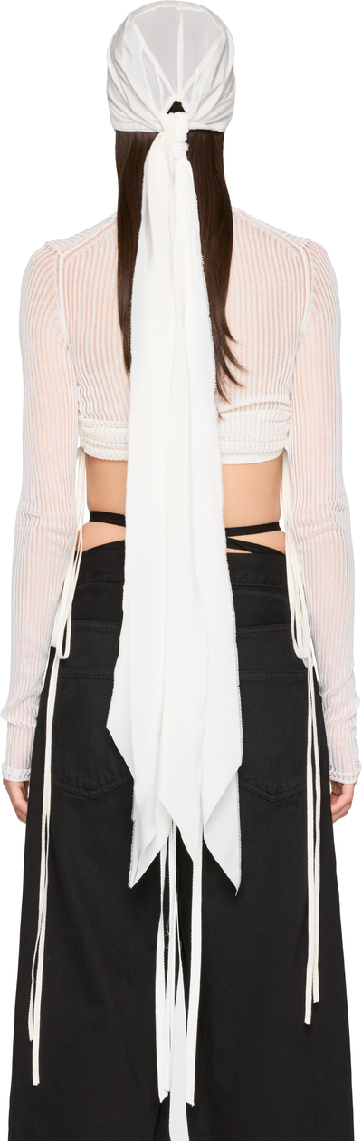 Ann Demeulemeester Nour Bandana