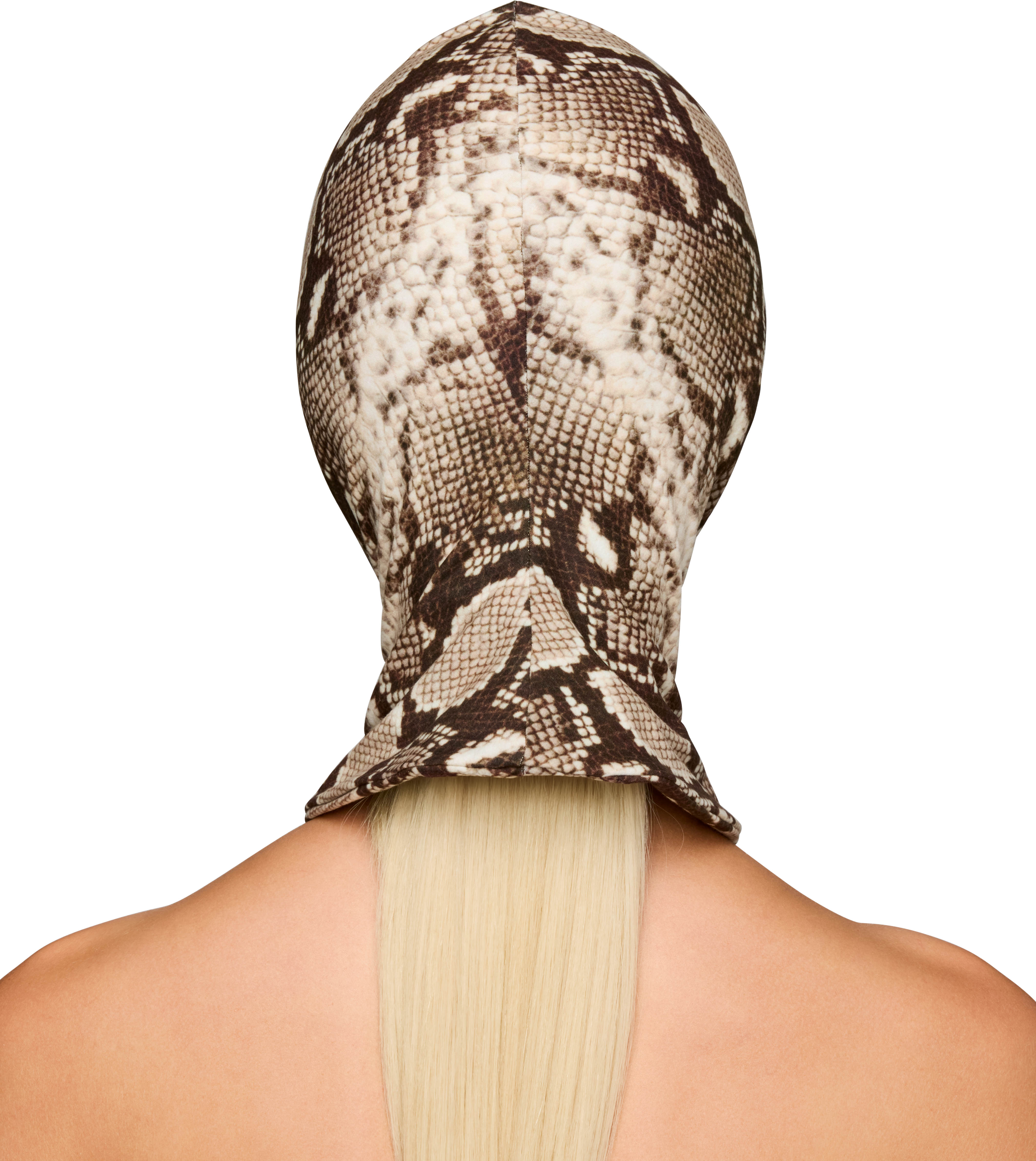 Duran Lantink Jersey Printed Balaclava