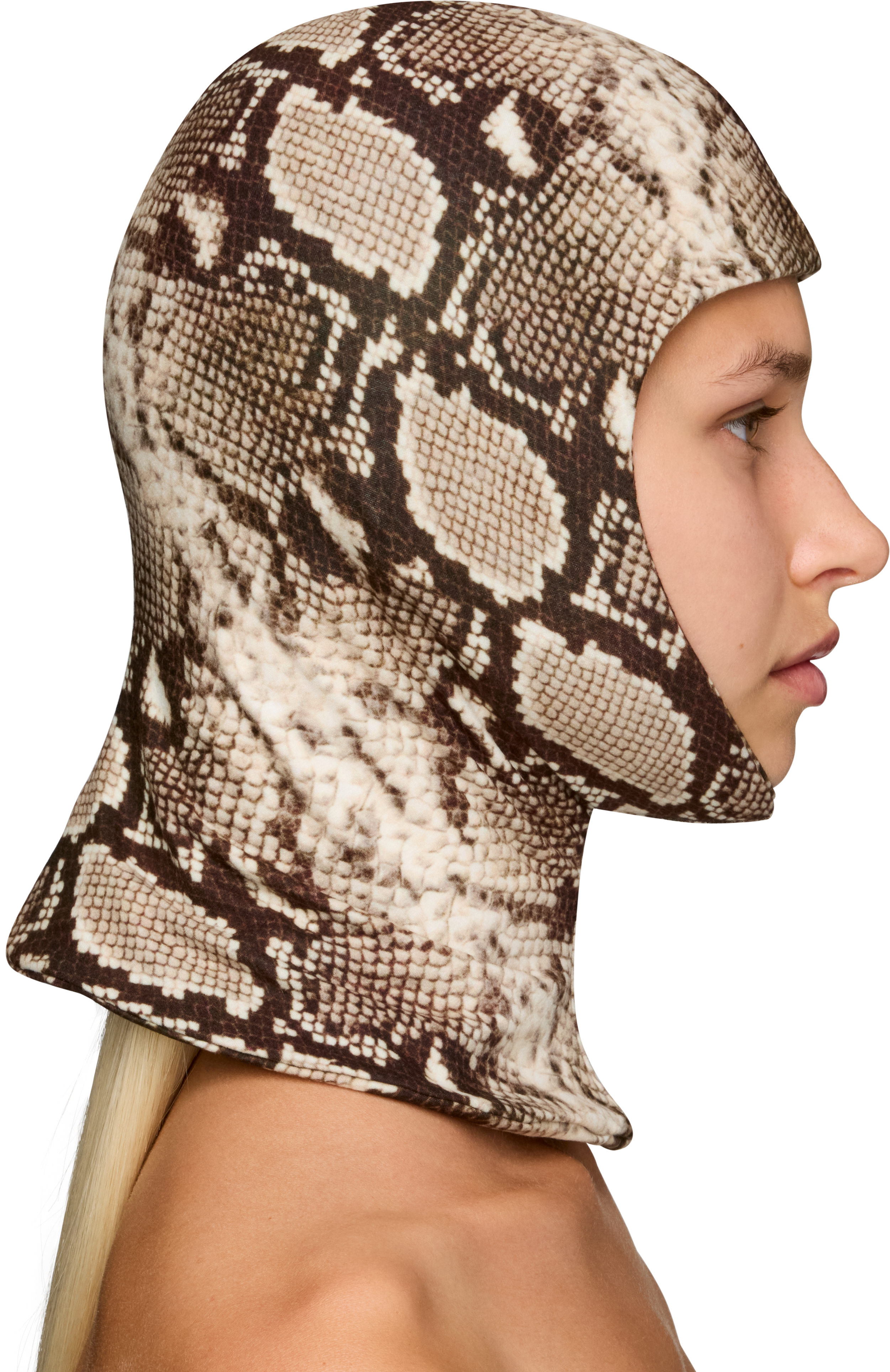 Duran Lantink Jersey Printed Balaclava