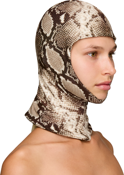 Duran Lantink Jersey Printed Balaclava