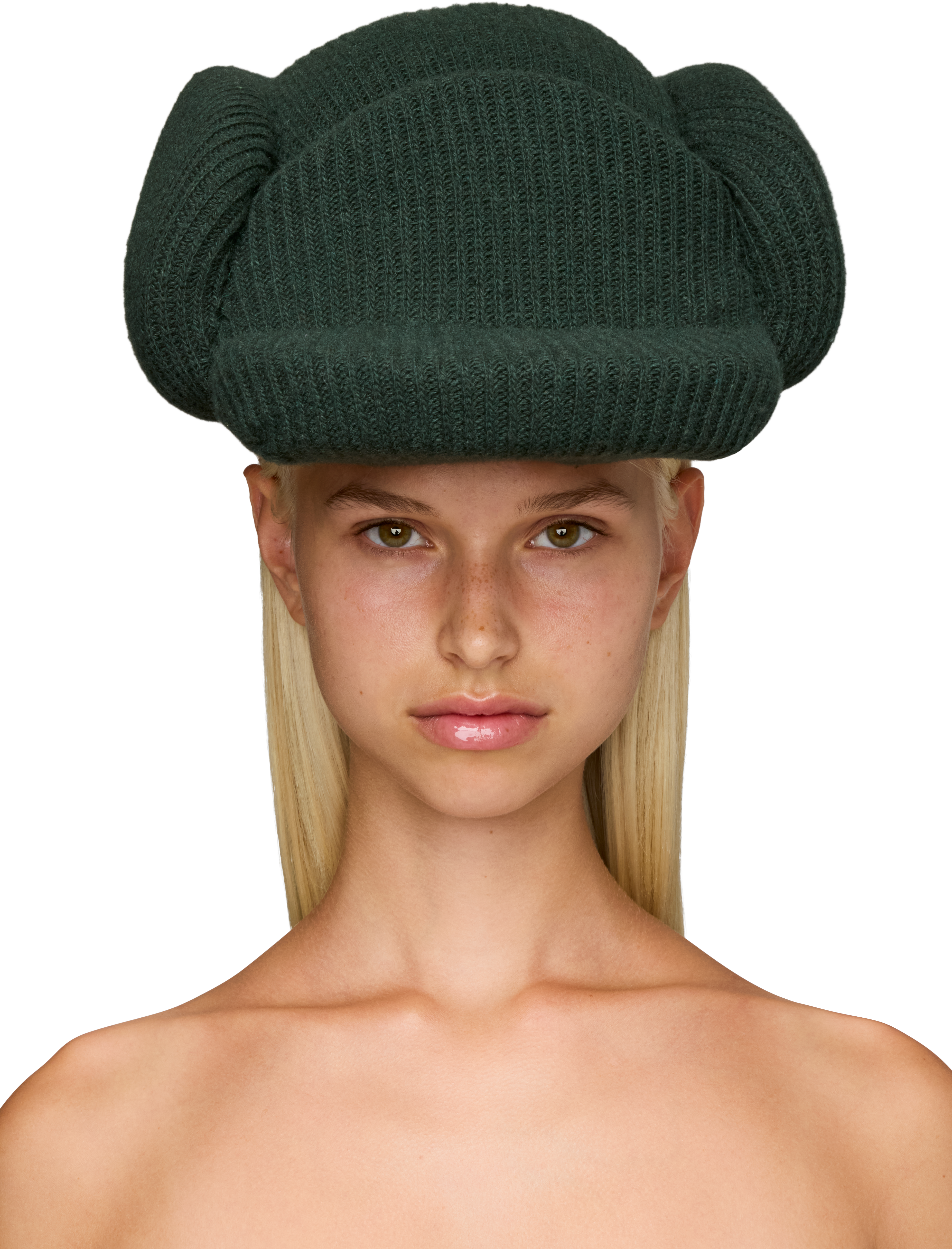 Duran Lantink Padded Knitted Wool Cap
