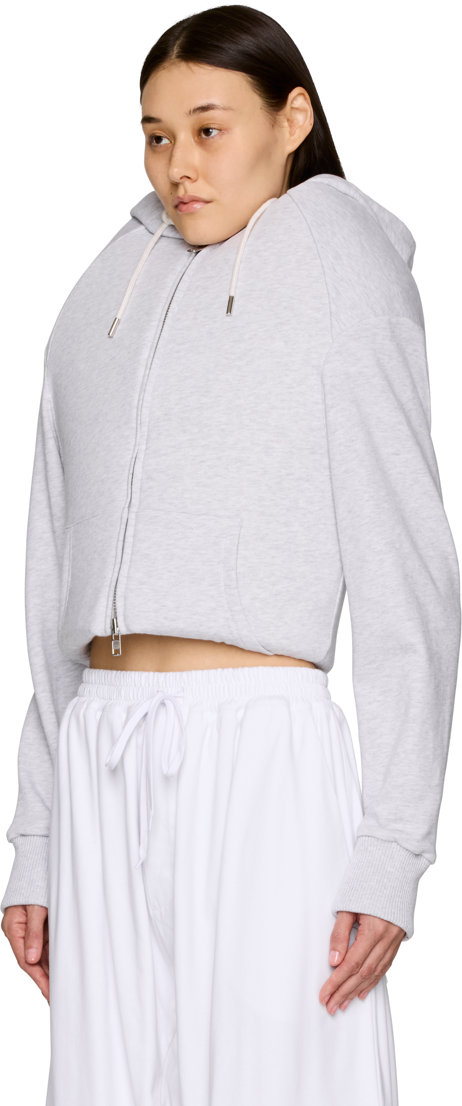 Duran Lantink Sculptured Zip Up Hoodie