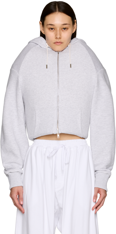 Duran Lantink Sculptured Zip Up Hoodie