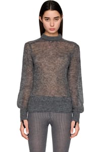 Picture of Transparent Alpaca Crewneck Sweater