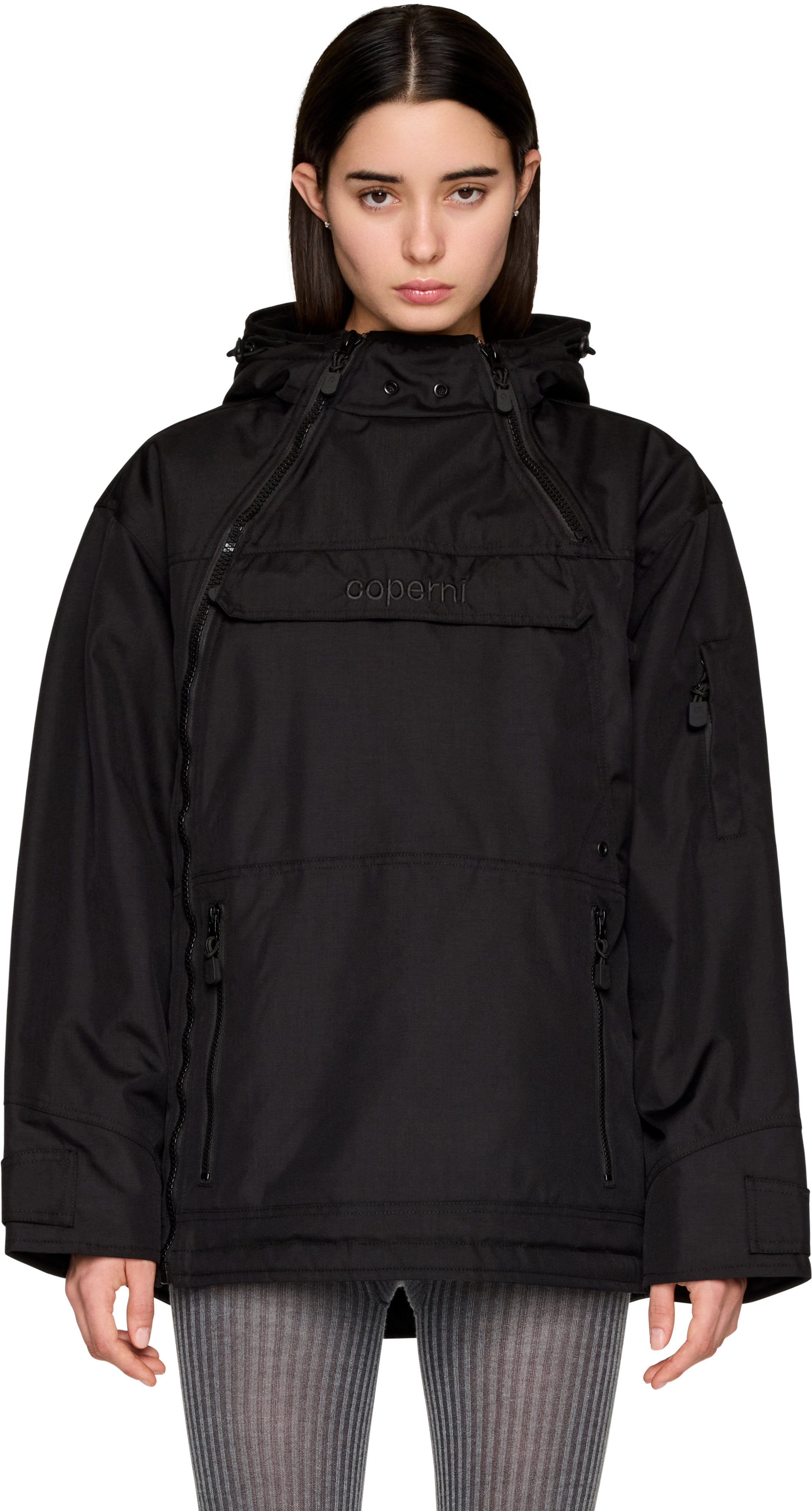 Coperni Asymmetric Parka Jacket