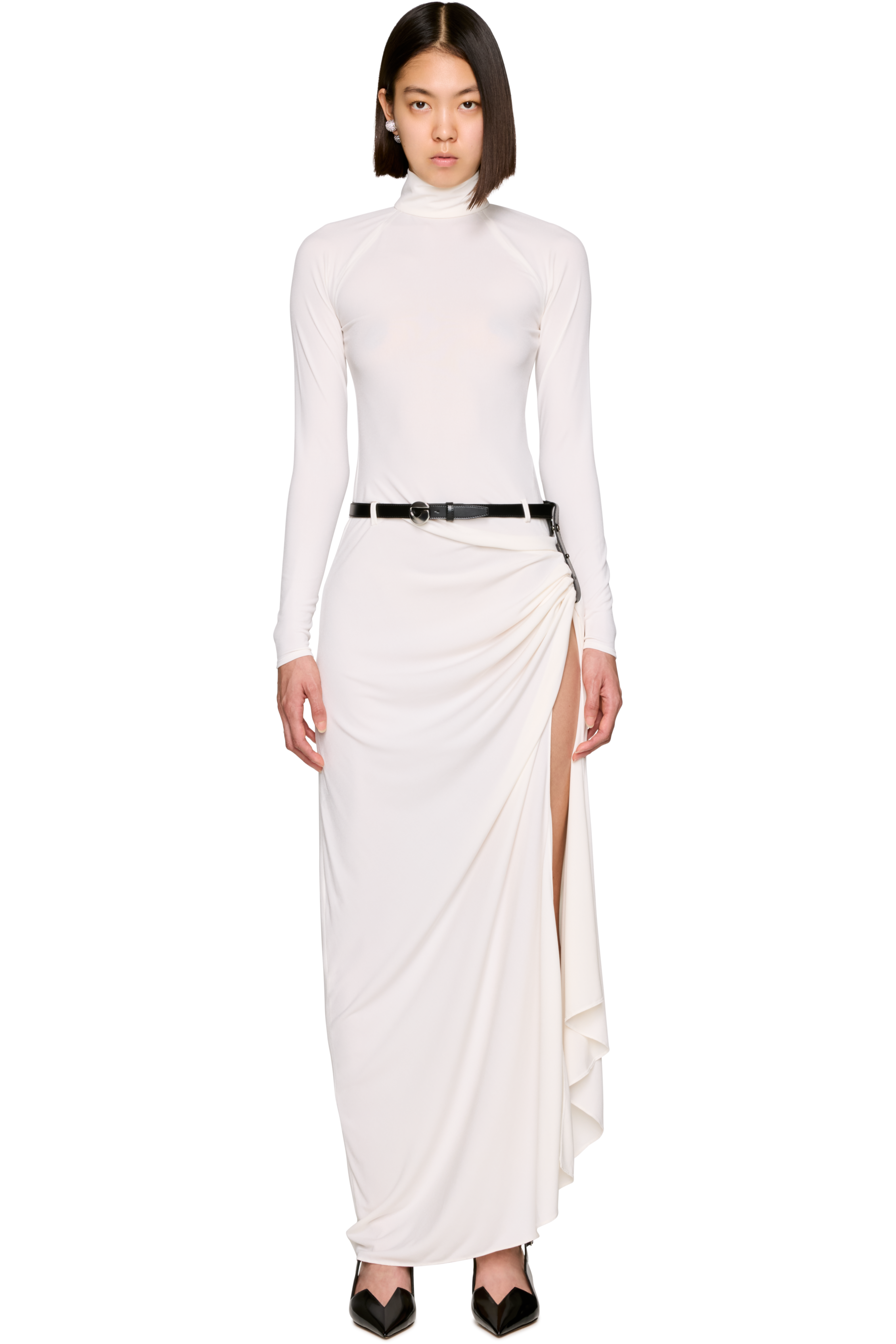 Picture of Long Sleeve Suspended Maxi Dress