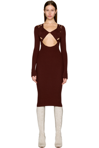 Picture of Argyle Open Midi Dress