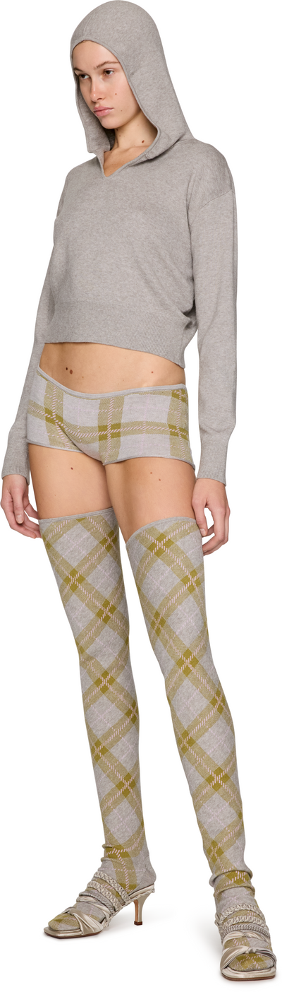 Isa Boulder Tartan High Sock