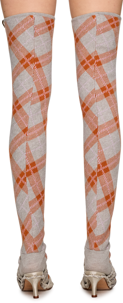 Isa Boulder Tartan High Sock
