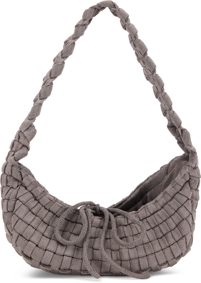 Isa Boulder Weave Small Shoulder Bag