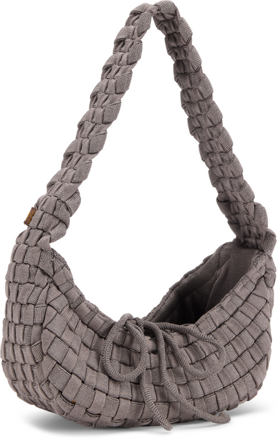Isa Boulder Weave Small Shoulder Bag