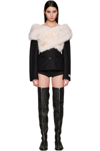 Picture of Demi-Couture Halil Faux-Fur Stole Blazer