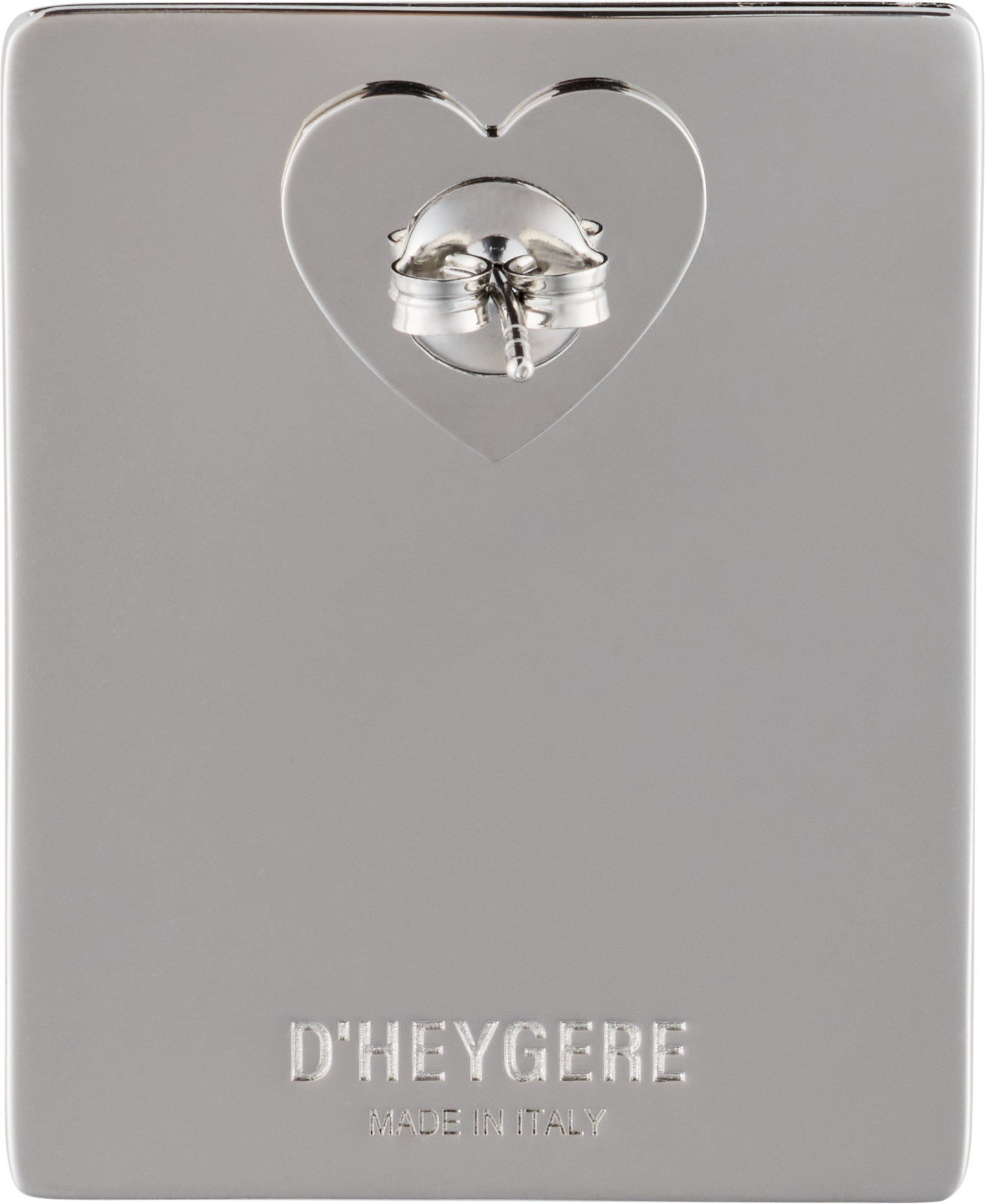 D'Heygere Heart Frame Single Earring