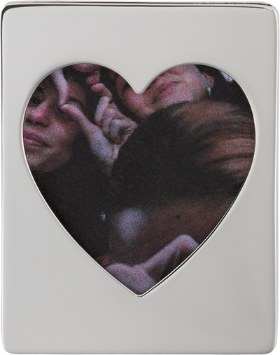 D'Heygere Heart Frame Single Earring