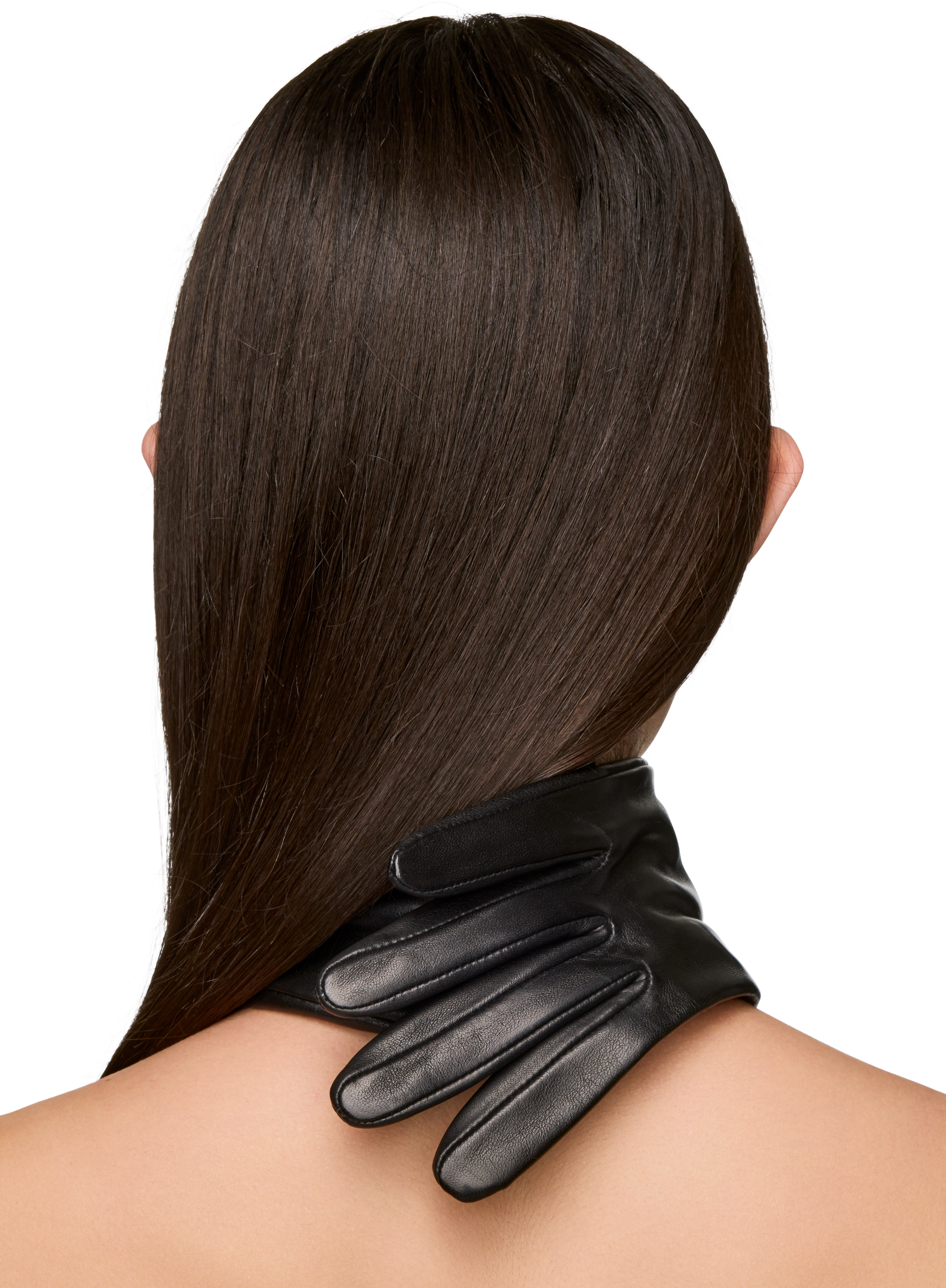 D'Heygere Lambskin Gloves Convertible Neckpiece