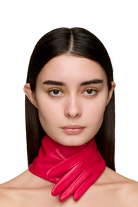 Picture of Lambskin Gloves Convertible Neckpiece