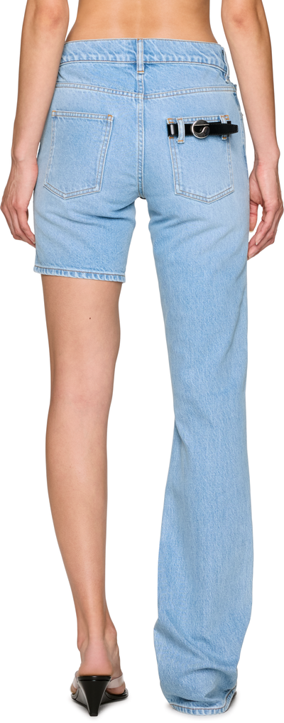 Coperni One-Leg Boyfriend Denim Jeans