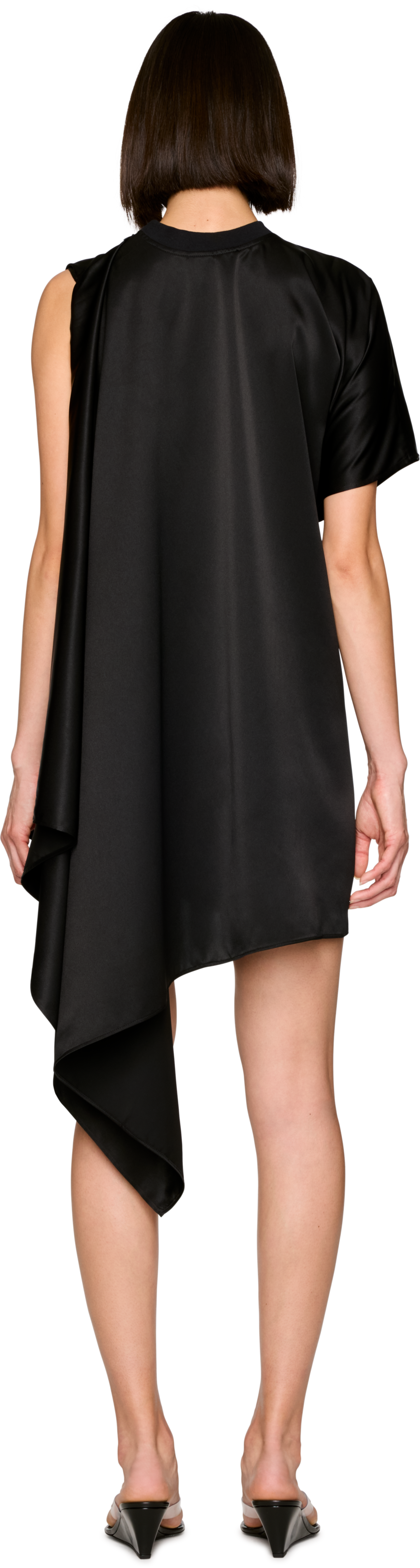 Coperni Zero Waste Draped Mini Dress