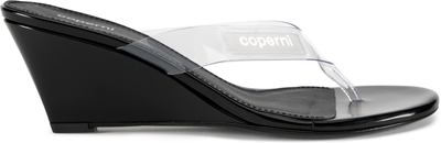 Coperni Lift Flip Flop Heeled Sandals