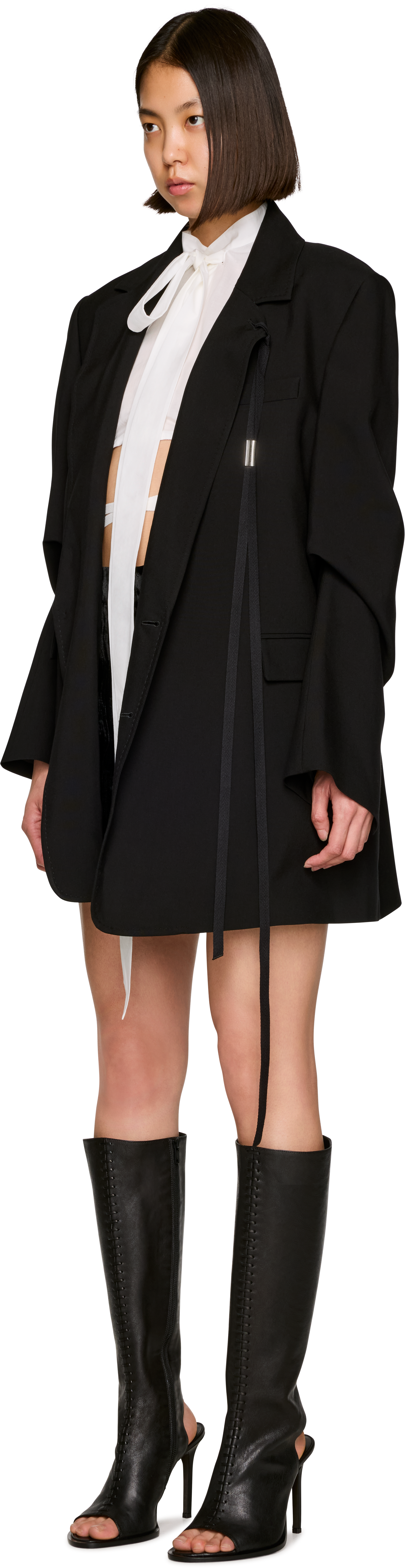 Ann Demeulemeester Agnes High Comfort Tailored Jacket