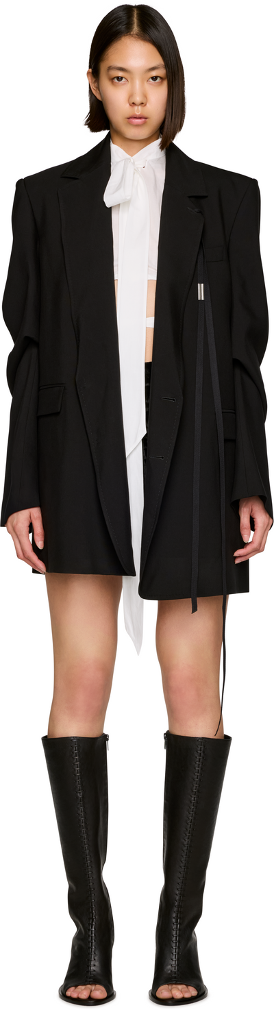 Ann Demeulemeester Agnes High Comfort Tailored Jacket