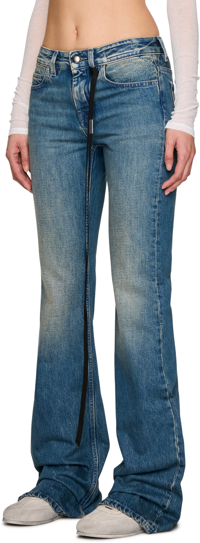 Ann Demeulemeester Xyla 5-Pockets Slim Fit Bootcut Jeans