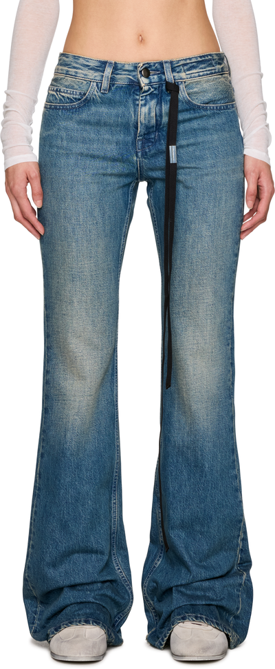 Ann Demeulemeester Xyla 5-Pockets Slim Fit Bootcut Jeans