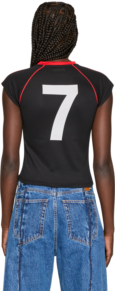 VETEMENTS Alphabet Football Jersey T-Shirt