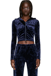 Picture of Velvet Zip-Up Hoodie