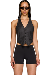 Picture of Open Back Halter Tailored Vest