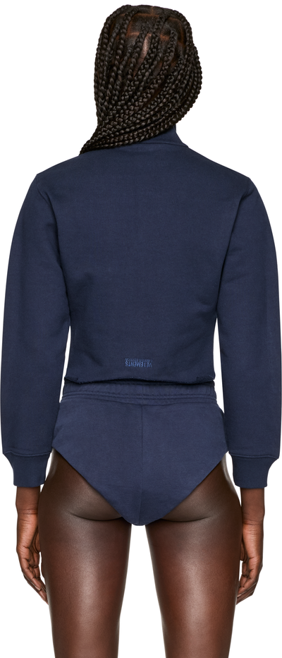 VETEMENTS Upside-Down Zip-Up Sweatshirt