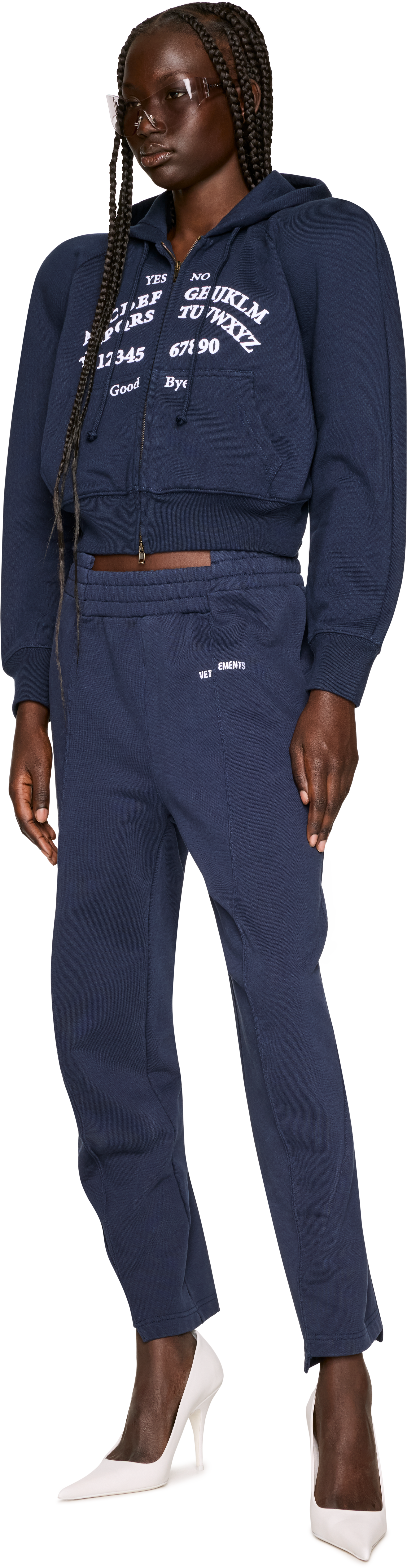VETEMENTS Cut-Up Sweatpants