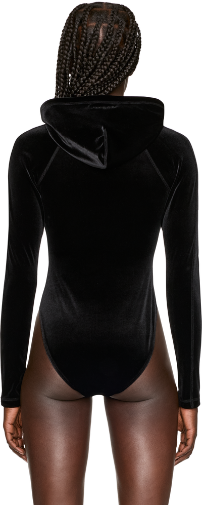 VETEMENTS Velvet Hood Bodysuit