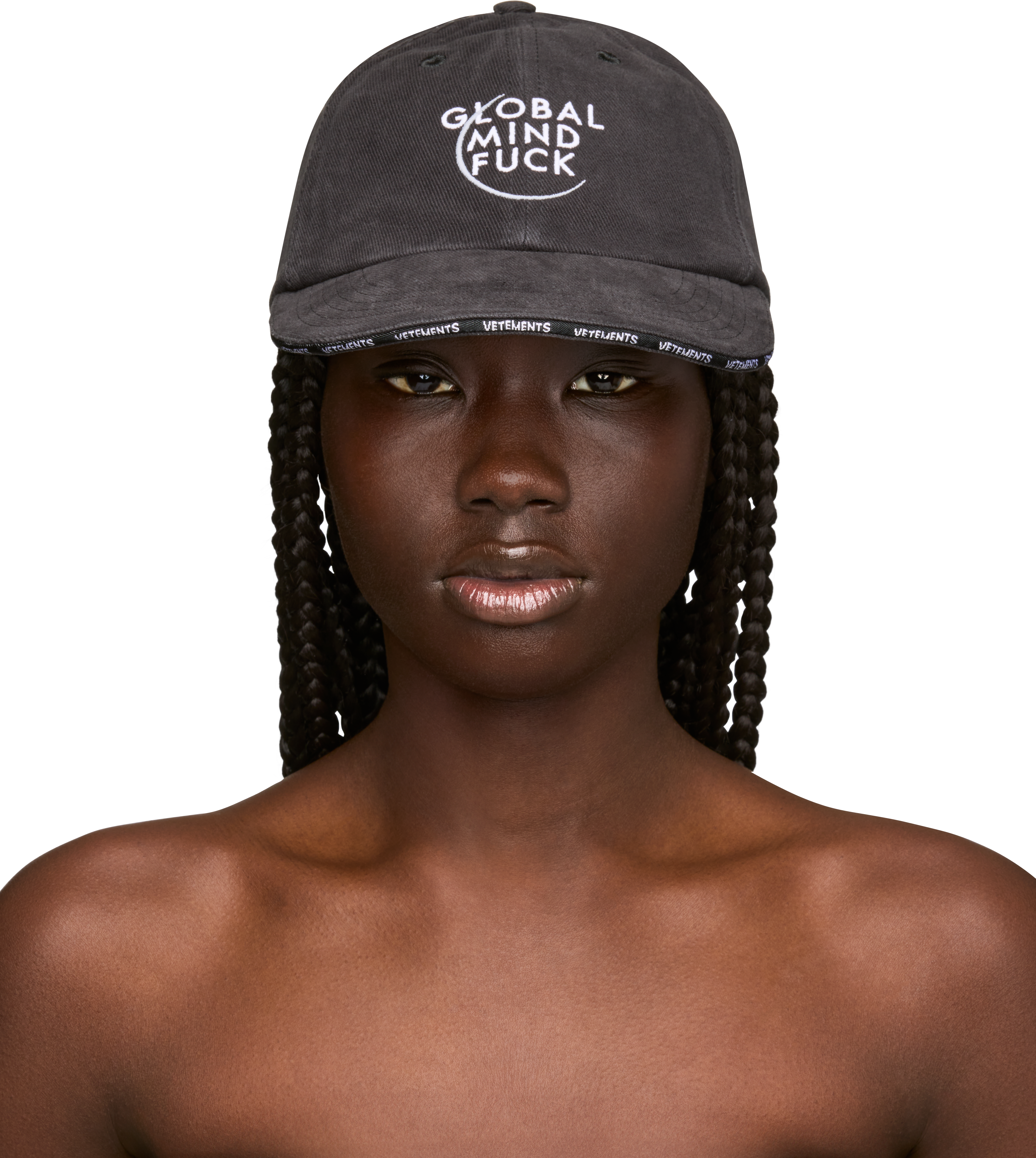 VETEMENTS 'Global MF' Cap