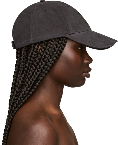 VETEMENTS Leather Biker Cross Cap