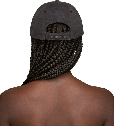 VETEMENTS Leather Biker Cross Cap
