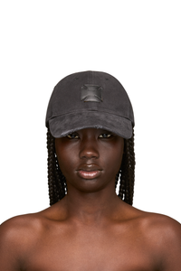 Picture of Leather Biker Cross Cap