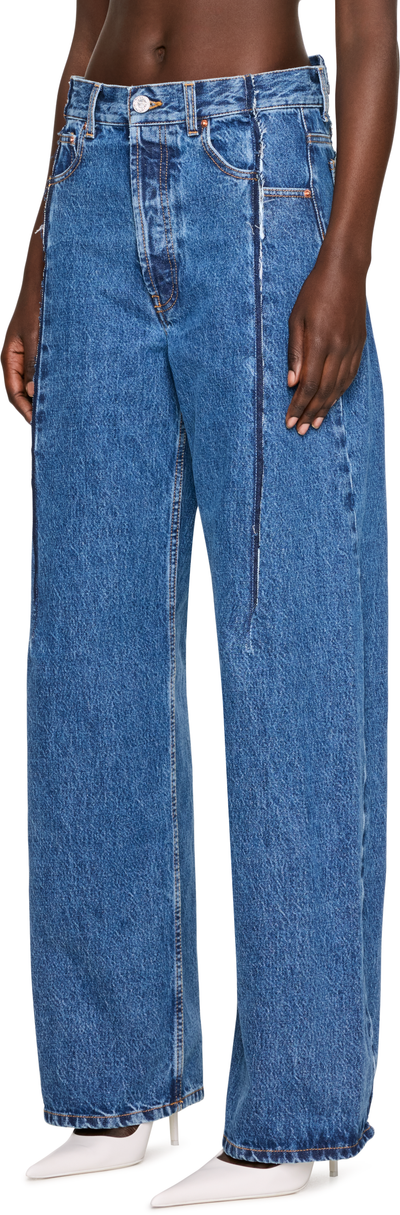 VETEMENTS Cut Jeans