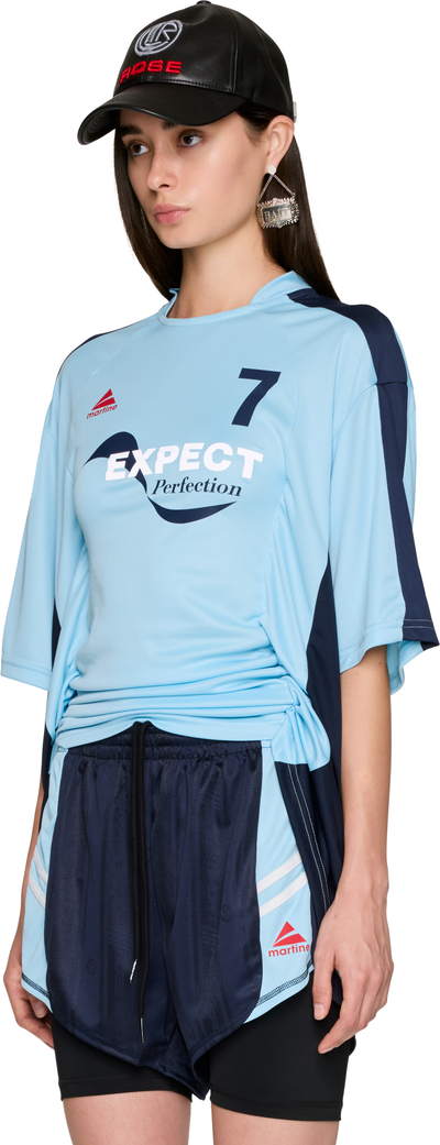 Martine Rose Half Stretch Football T-Shirt